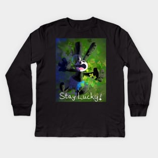 Stay Lucky! Kids Long Sleeve T-Shirt